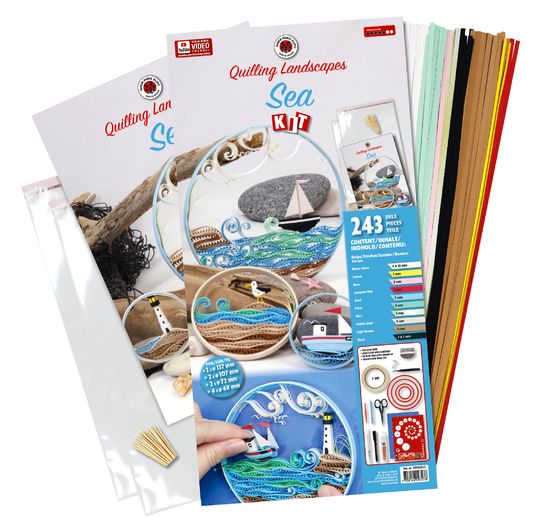 Set de quilling Karen-Marie « Sea »