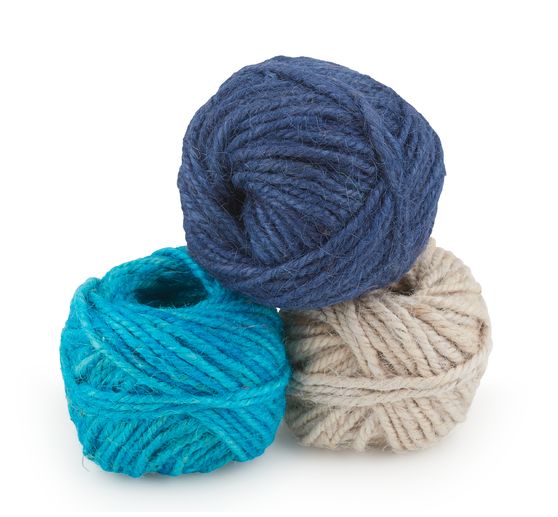 Jute cord set "Shabby Blue"