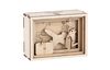 Wood building kit Money box "Journey"