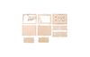 Kit de construction en bois tirelire « Love »