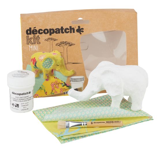 Mini-kit Décopatch « Eléphant »