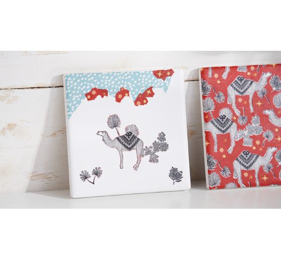 Papier Décopatch « Flying Dots Lagune », 3 pc.