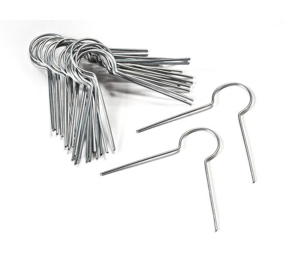 Œillets d'accroche pour œufs/boules VBS, 100 pc.