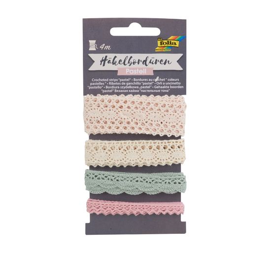 Crochet borders set "Pastel"