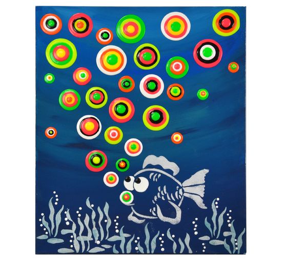 Set de peintures Viva Decor Blob Paint « Poisson »