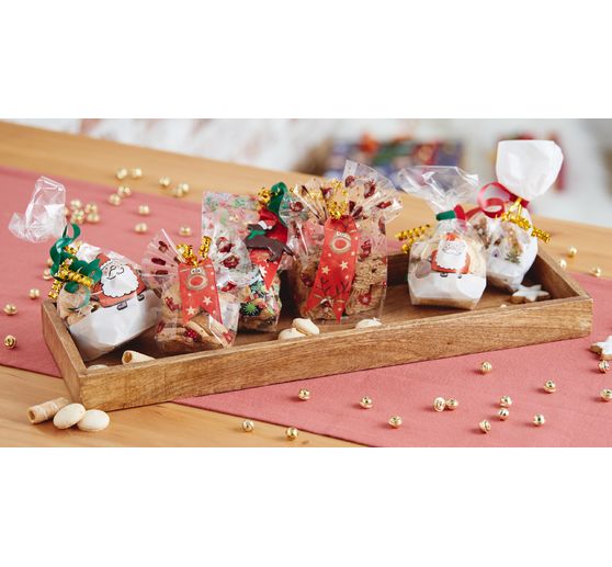 Sachets transparents « Petit Père Noël »