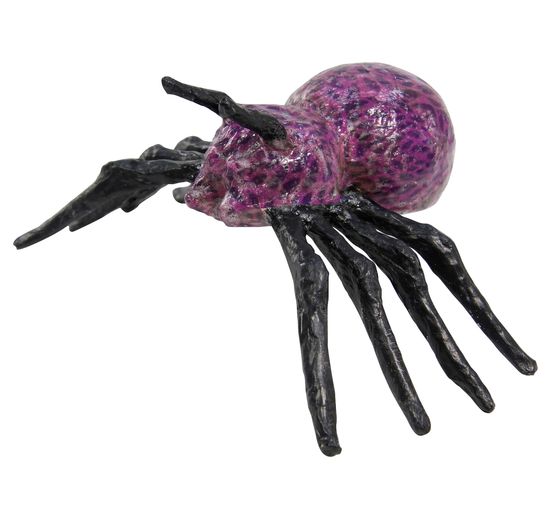 Araignée en papier mâché