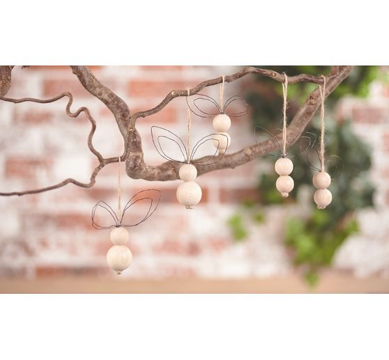 Perles en bois VBS « Ø 30 mm »