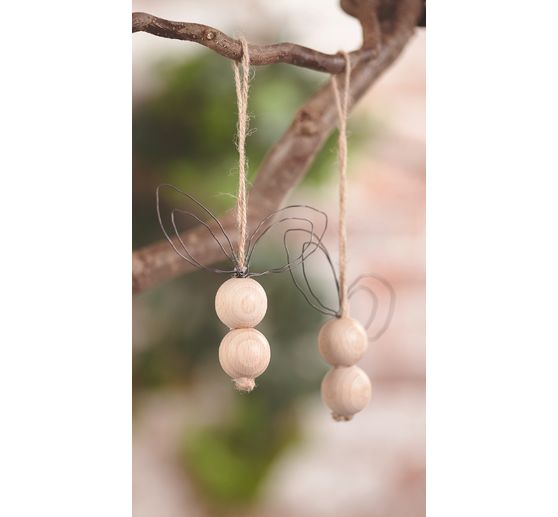 Perles en bois VBS « Ø 10 mm »