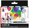 Set Marabu Alcohol Ink FLOWERS