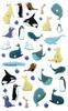 Stickers époxy « Baleines »