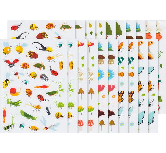 Carnet de stickers « Happy Nature », 674 pc.