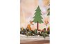 Sapin VBS « Frisco », set de 2, H 28,5 & 39 cm