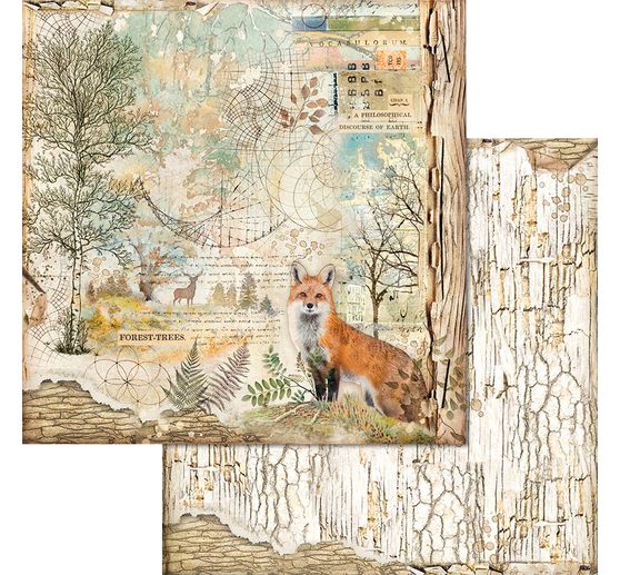 Bloc scrapbooking « Forest »