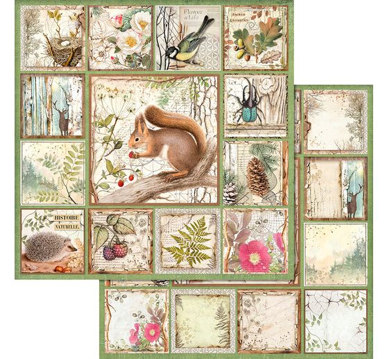 Bloc scrapbooking « Forest »