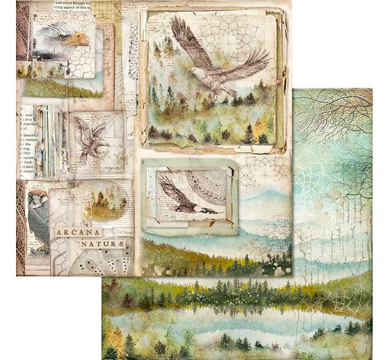 Bloc scrapbooking « Forest »