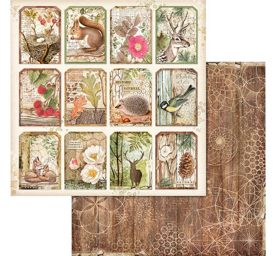 Bloc scrapbooking « Forest »