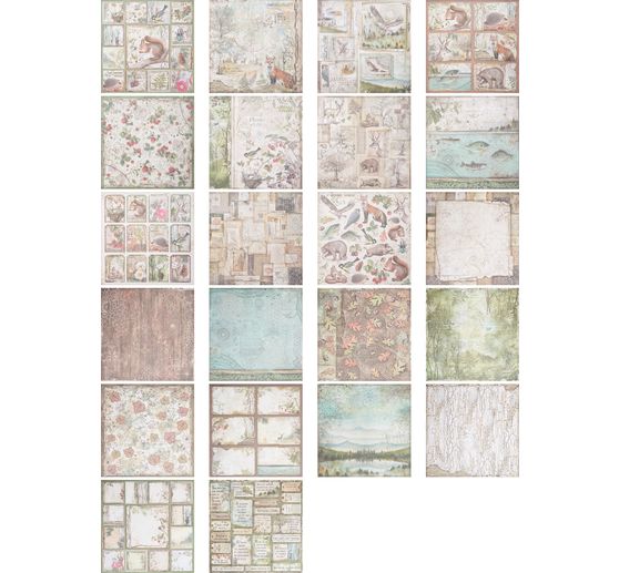 Bloc scrapbooking « Forest »