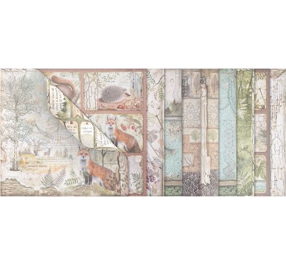 Bloc scrapbooking « Forest »
