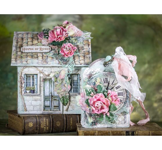 Bloc scrapbooking « House of Roses »