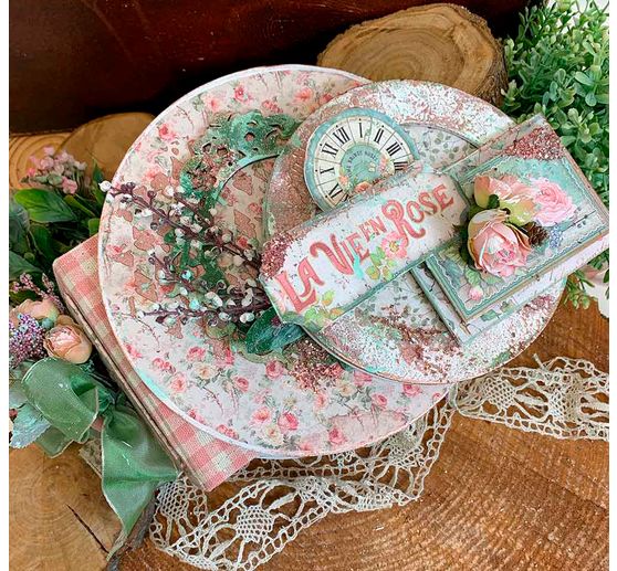 Bloc scrapbooking « House of Roses »