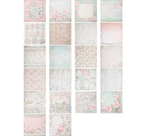 Bloc scrapbooking « House of Roses »