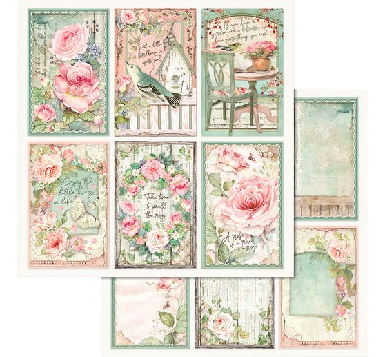 Bloc scrapbooking « House of Roses »