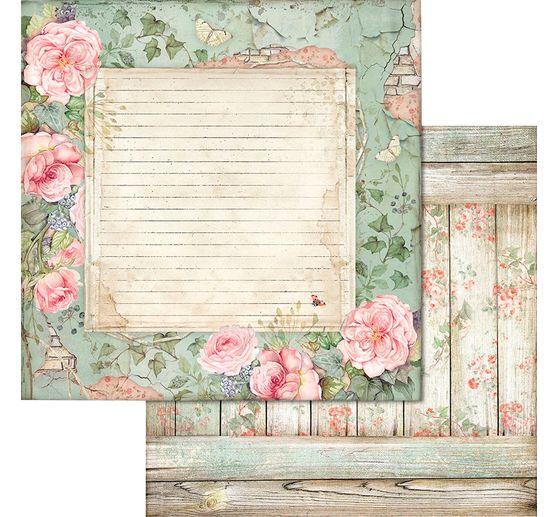 Bloc scrapbooking « House of Roses »