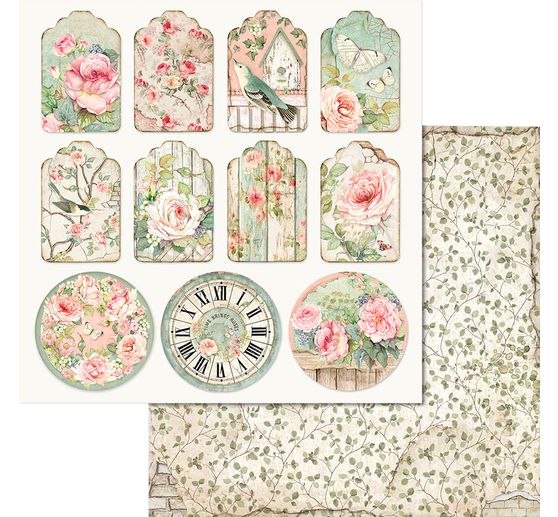 Bloc scrapbooking « House of Roses »