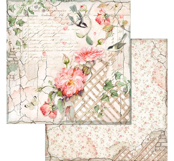 Bloc scrapbooking « House of Roses »