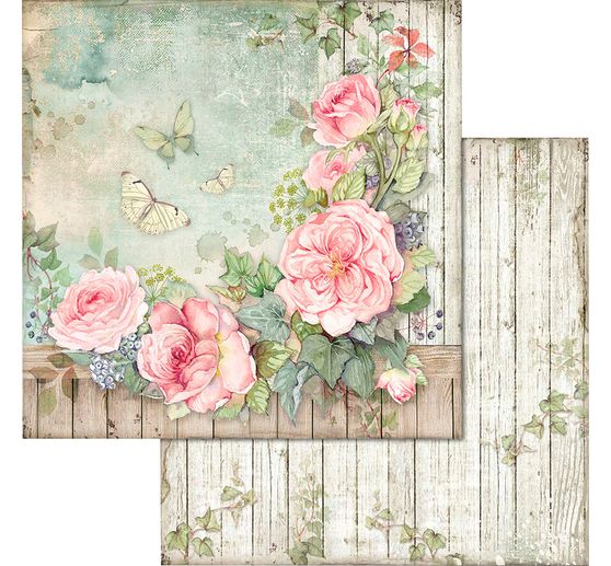 Bloc scrapbooking « House of Roses »
