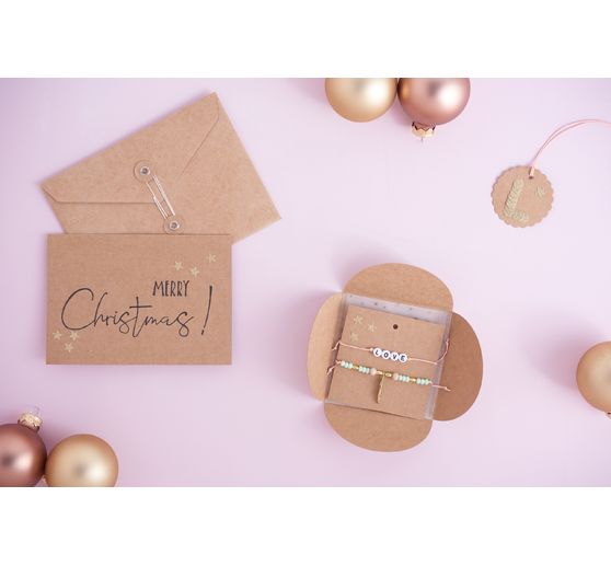 Set papier kraft VBS « Offrir »