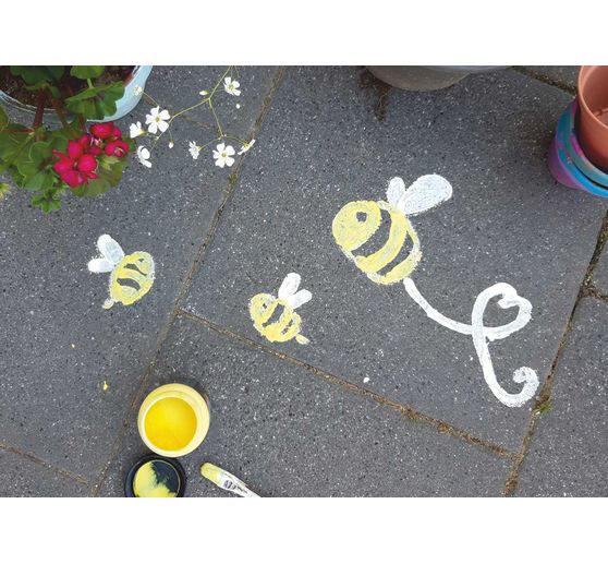 Peinture à la craie pour trottoirs KREUL « Streety »