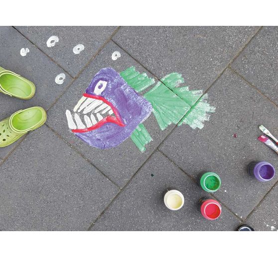 Peinture à la craie pour trottoirs KREUL « Streety »