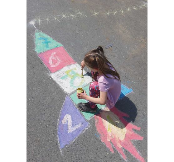 Peinture à la craie pour trottoirs KREUL « Streety »