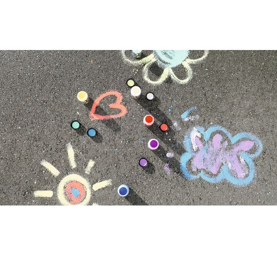 Peinture à la craie pour trottoirs KREUL « Streety »