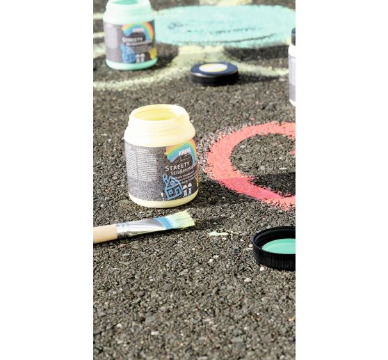 Peinture à la craie pour trottoirs KREUL « Streety »