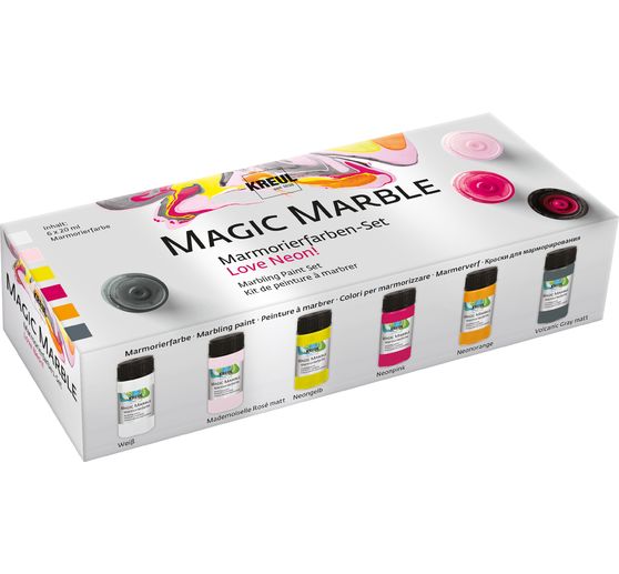 Set KREUL Magic Marble « Love Neon »