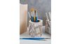 Soie de paille à motifs « Tubes de peinture et crayons »