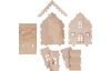 VBS Kit de construction en bois "Maison