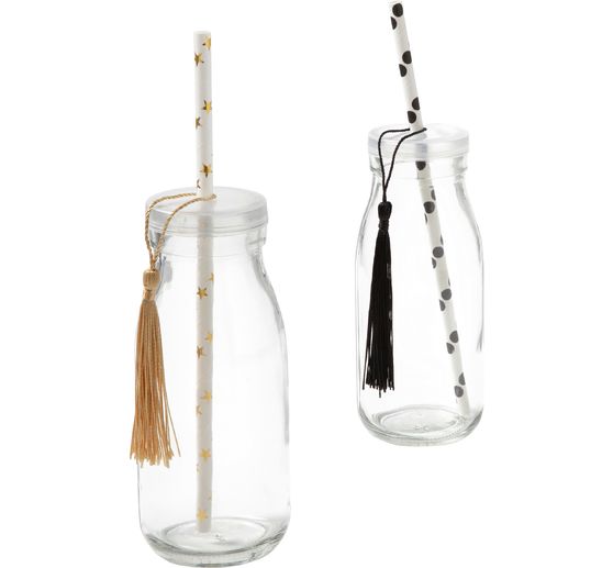 Pailles en papier, 25 pc.