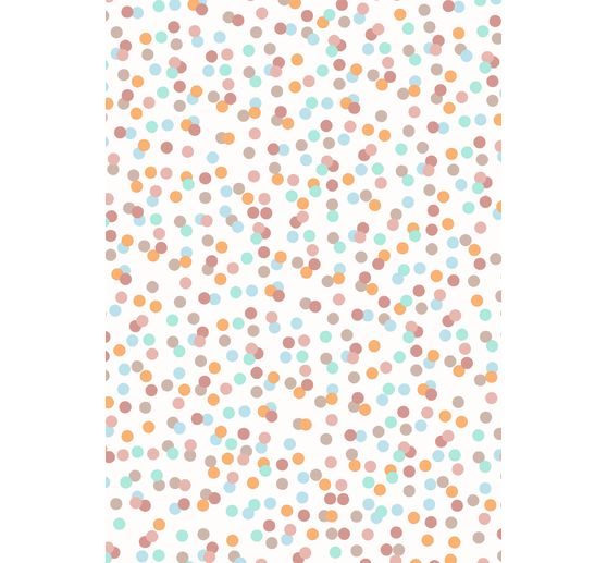 Papier transparent « Pois pastel »