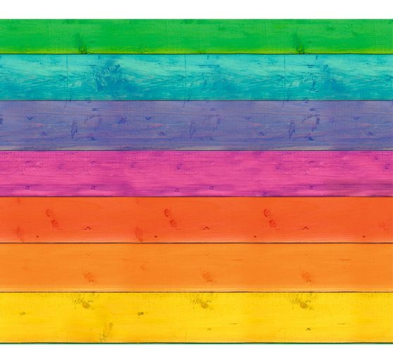 Papier cartonné à motifs « Bois arc-en-ciel »