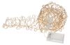 Natte lumineuse micro-LED VBS « Duluth », à piles, avec timer, 30 LED, L 100 cm