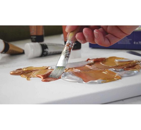 Set de peintures acryliques el Greco KREUL « Metallic Colors »