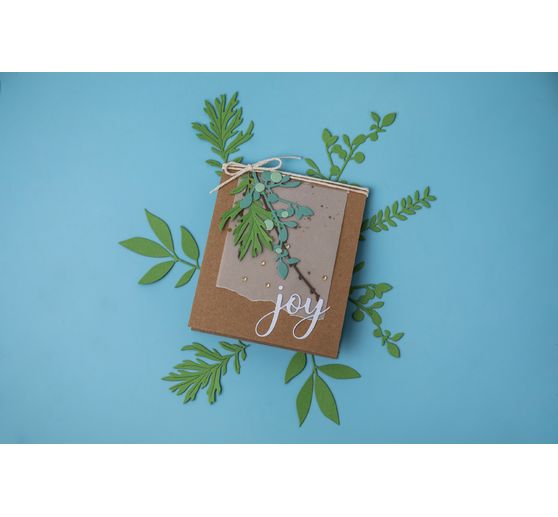 Sizzix Thinlits Punching Template "Hidden Leaves"