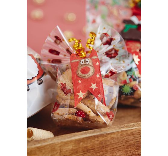 Sachets transparents « Petit Père Noël »