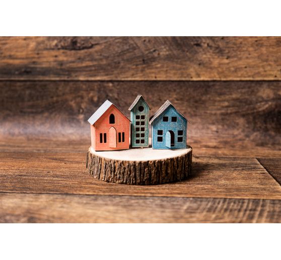Sizzix Thinlit's Punching Template "Paper Village"