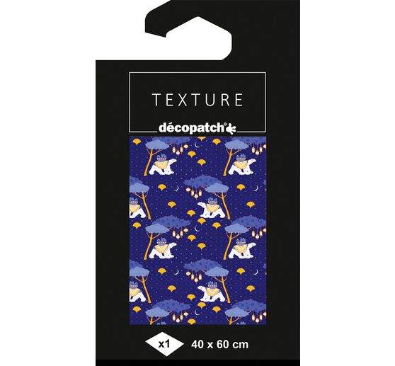 Papier Décopatch hotfoil « Ours polaire »