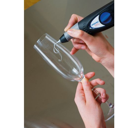 Coffret de gravure sur verre 682 Dremel